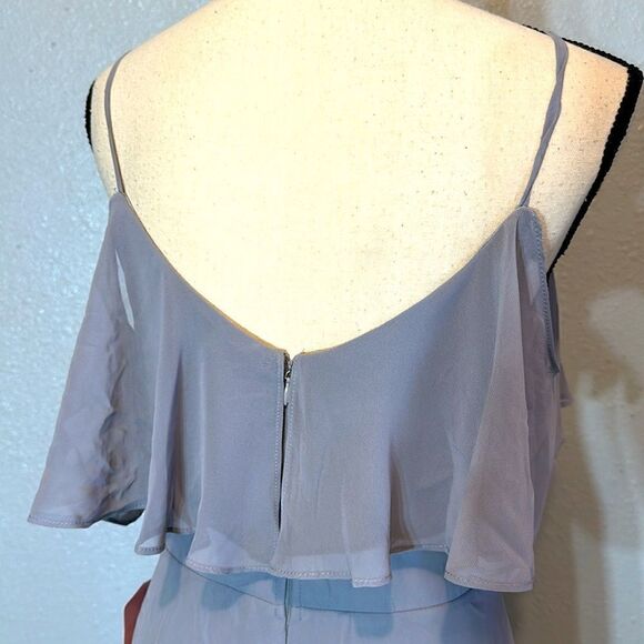 Birdy grey Jane silver women’s maxi dress size M - Picture 6 of 11